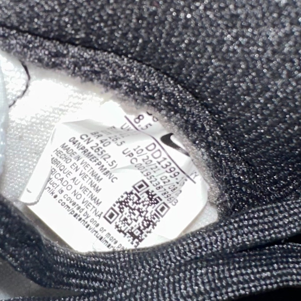 Nike Dunk High Panda Sneakers Men's Size 8.5 Black White Comfort Lace Up Walking - Picture 12 of 12